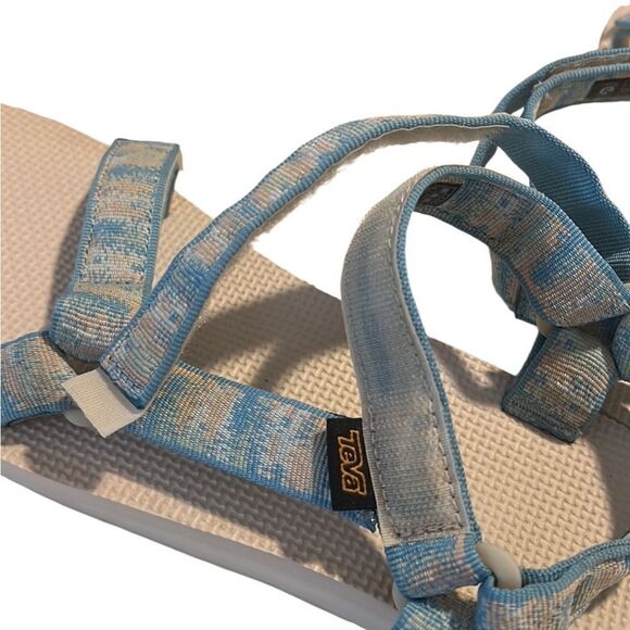 Teva Original Universal Iridescence Stillwater Beach Hiking Sandals Size 11 - Picture 8 of 10